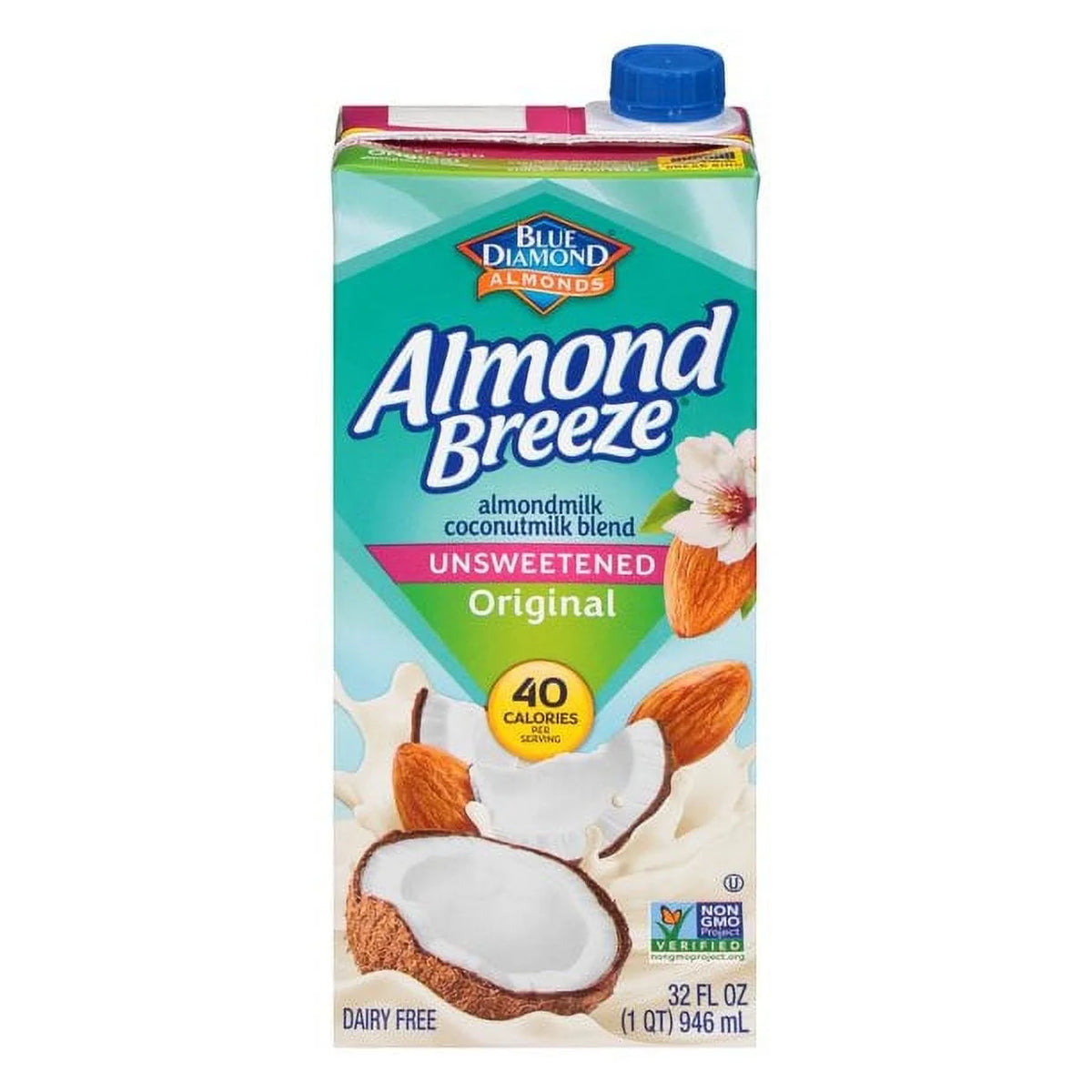 Unsweetened Almond Coconut Blend 32 fl oz Pack of 4 J582