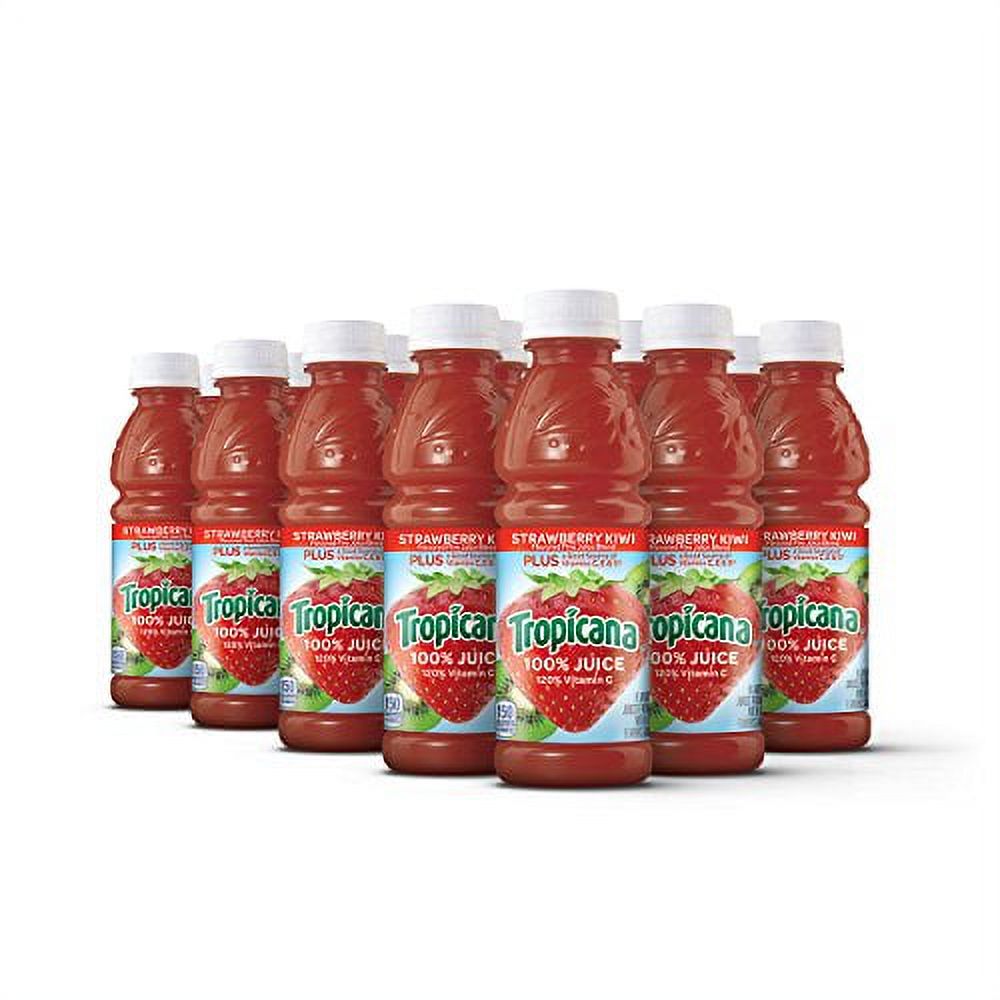Strawberry Kiwi Juice, 10 Fl Oz (Pack of 15) I8197