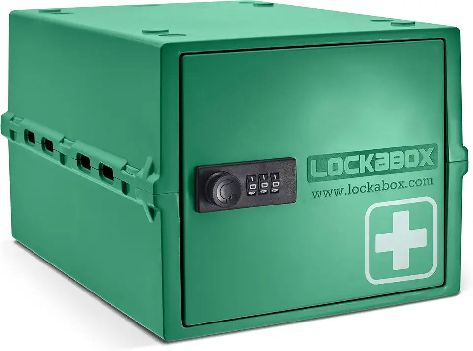 10 Litre Medicine Lock Box with Code P36455