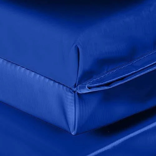 Blue Folding Fitness Exercise Mat L545697