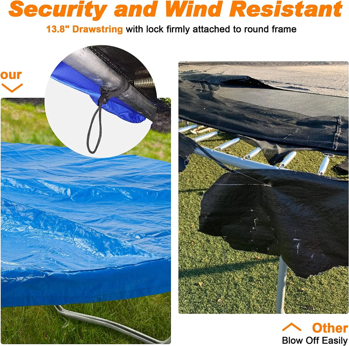 10 Foot Trampoline Winter Cover J429350