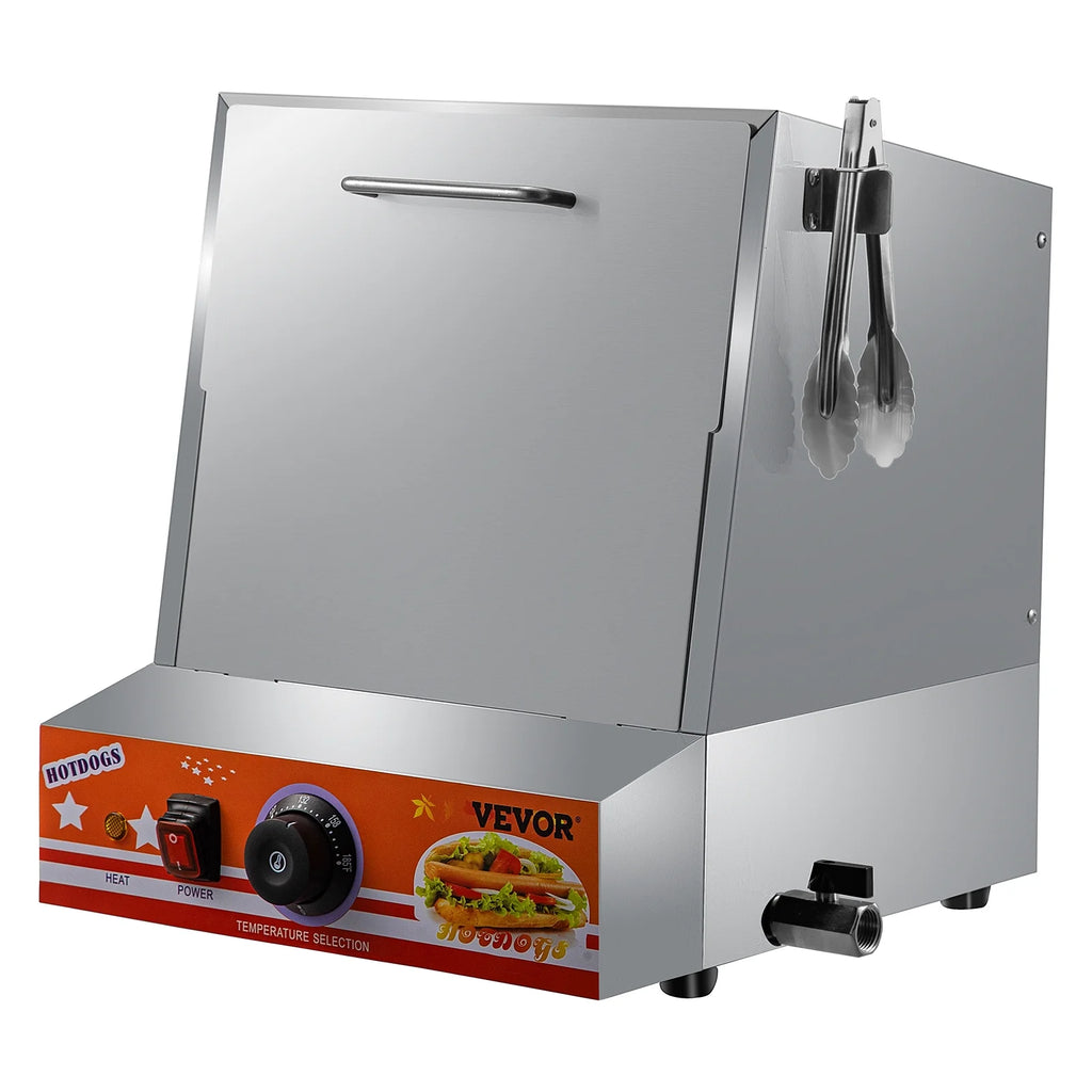 36L Stainless Steel Hot Dog Steamer O43049
