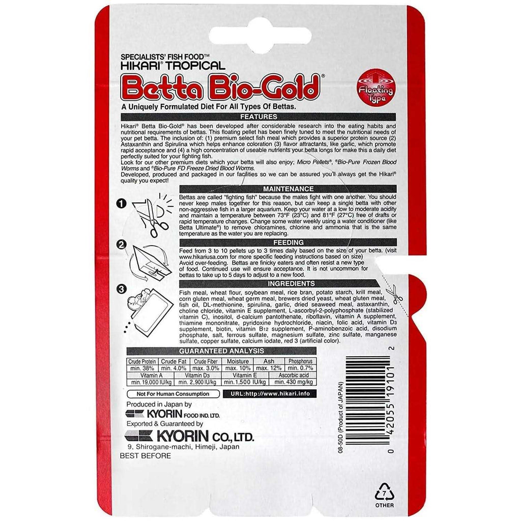 Betta Bio-Gold Pet Supplies B979009