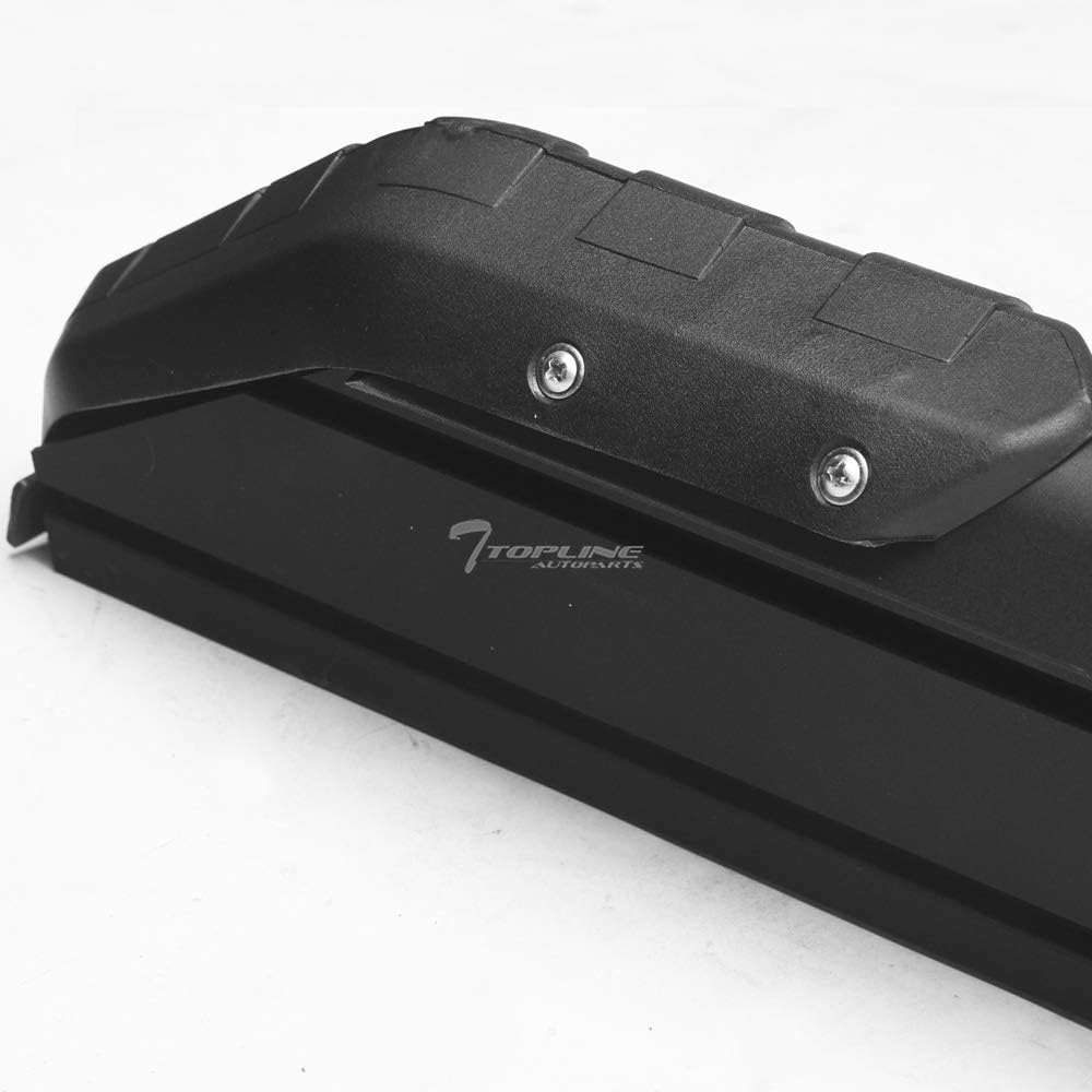 Matte Black Aluminum Side Step Rail Running Boards V2553
