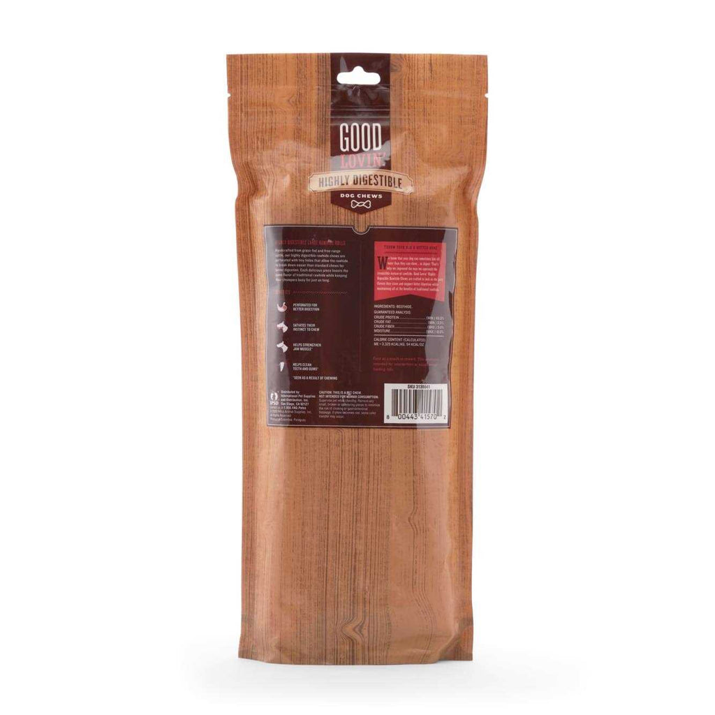Highly Digestible Rawhide Rolls for Dogs A18044