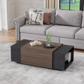 47 Inch Black Coffee Table T21796