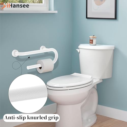 Chrome Stainless Steel Toilet Grab Bars 16 Inch V6866
