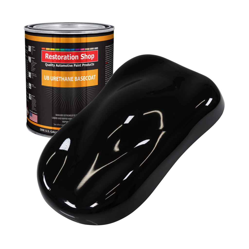 Jet Black 1 Gallon Urethane Basecoat Car Auto Body Paint M2973