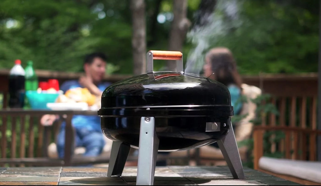 Black Dual-Fuel Grill A3479