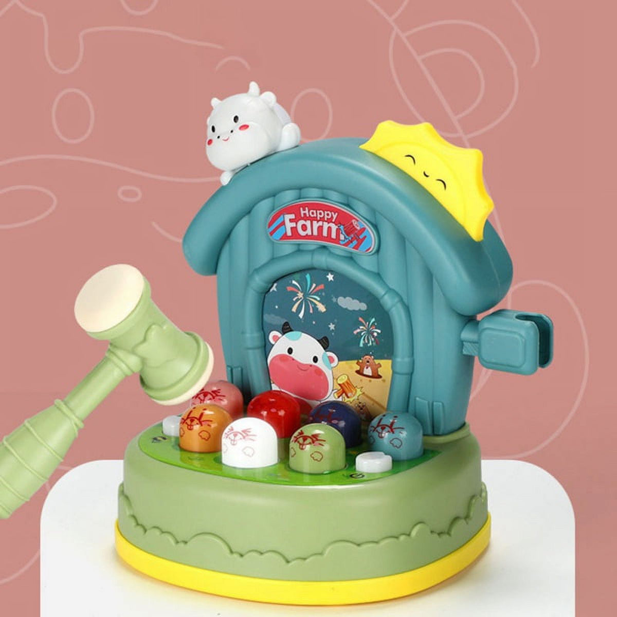 Mini Interactive Hammering Toys C653564