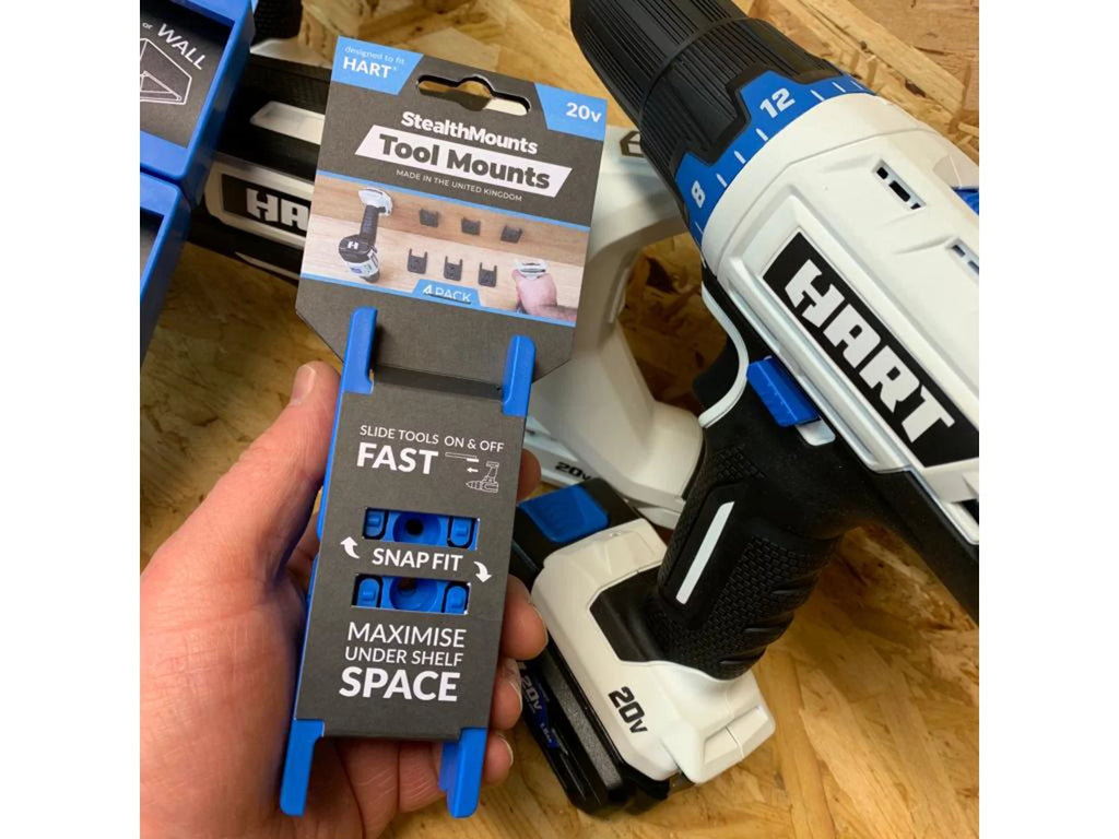 Blue Tool & Battery Mount Bundle C3012