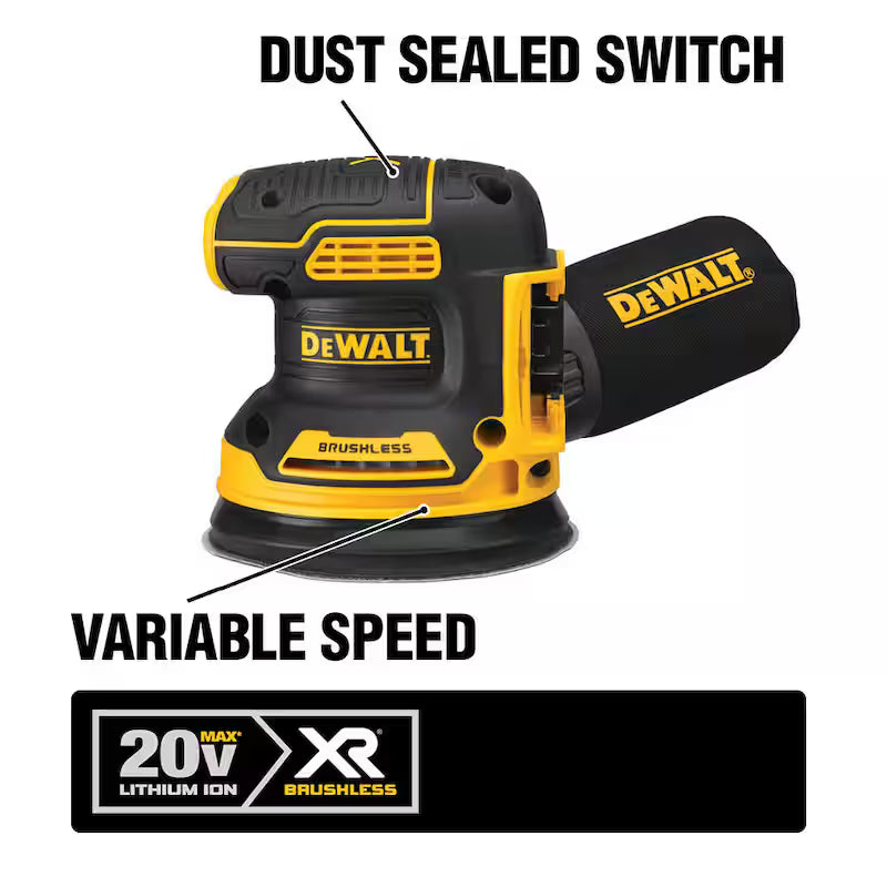 Cordless Brushless 5 in. Random Orbital Sander C61174