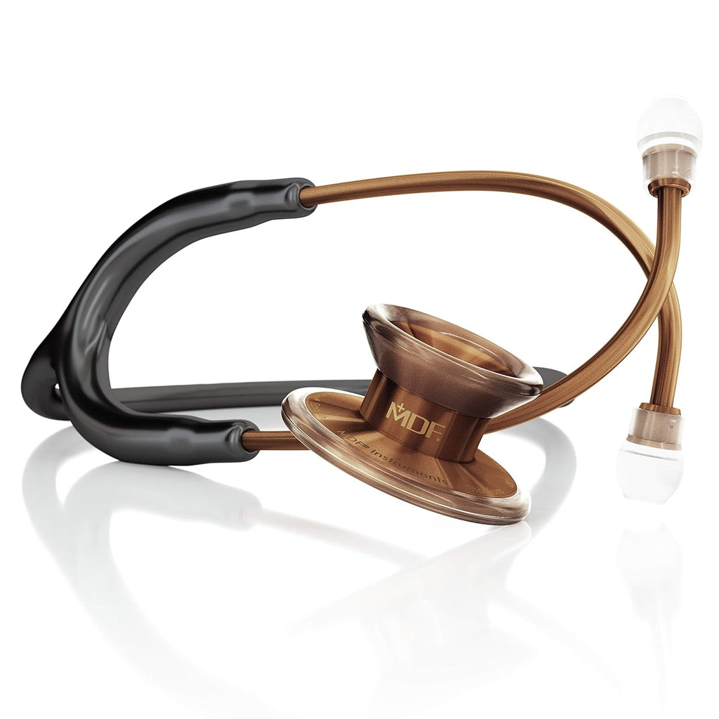 Rosegold Stainless Steel Stethoscope, Adult, White Tube, Pack of 2 Y657499