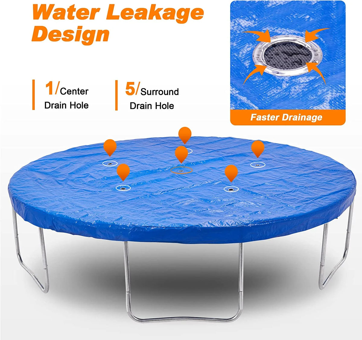 10 Foot Trampoline Winter Cover J429350