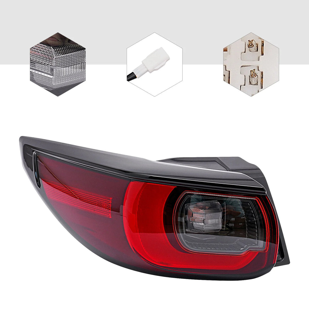 Left Side LED Rear Brake Tail Light A8252