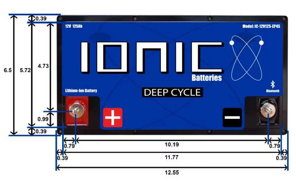 12V 125Ah Lithium Battery C108