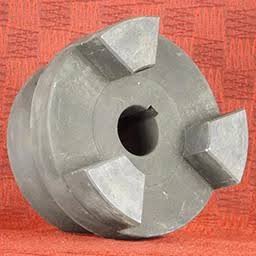 Cast Iron Jaw Coupling Hub, 2 3/8x22 Bore Diameter, 5/8 x 5/16 Keyway T424