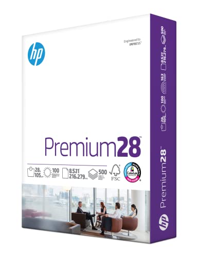 8.5 x 11 Paper 32 lb 500 Sheets 100 Bright D23148