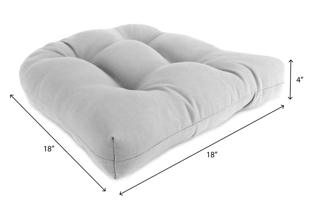 Multicolor Floral Outdoor Cushion Set with 2 Chair Cushions and 1 Bench Cushion F482830