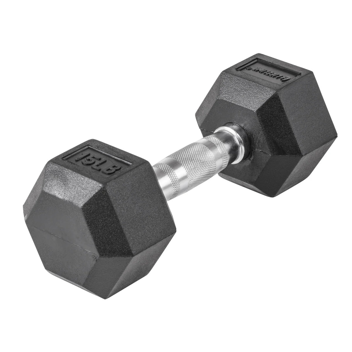 95 lbs Rubber Hex Dumbbell K650