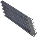 5 Pack 1U Brush Cable Manager Horizontal Rack Mount Cable Management Strip Panel for 19 Inch Server Rack N292503