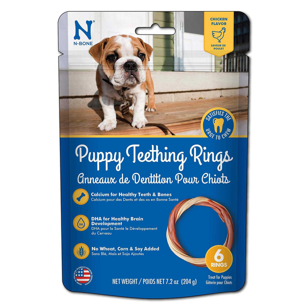 Chicken Flavor Puppy Teething Ring U7913