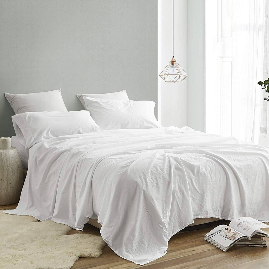King Washed Percale Sheet Set N885798