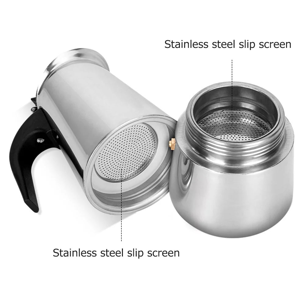 Stainless Steel Electric Coffee Maker J728