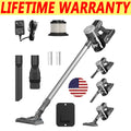 Cordless Stick Vacuum Cleaner with LED Light and 2000mAh Rechargeable Battery W4287