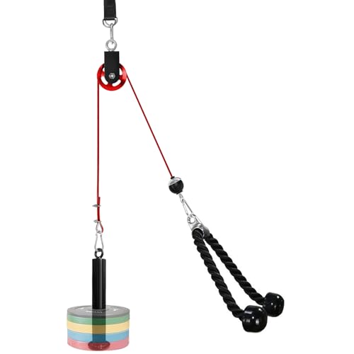 LAT Pull Down Cable Machine Pulley Attachment Home Gym Equipment K688