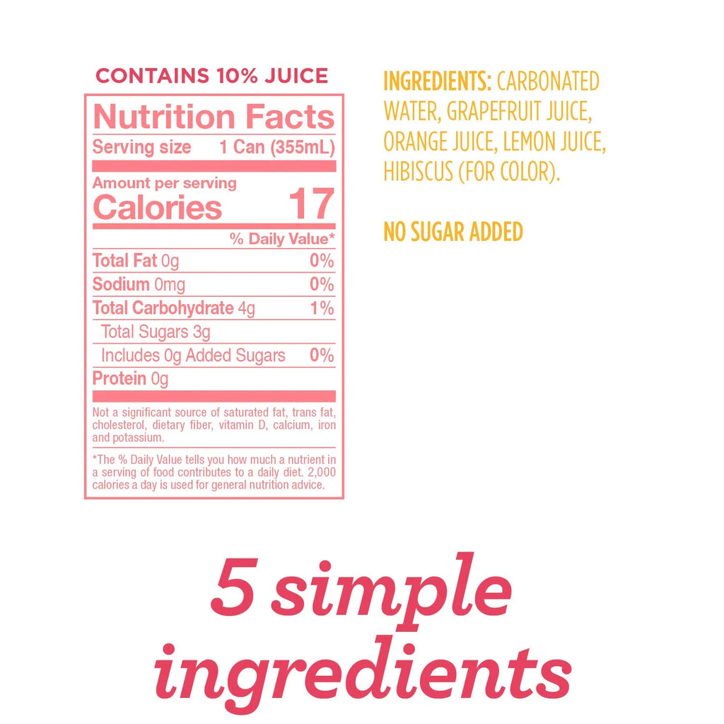20 Pack Sparkling Water, 12 Fl Oz G31478