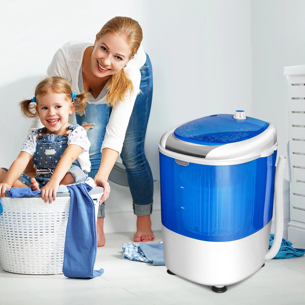 Portable Mini Compact Washing Machine B4304