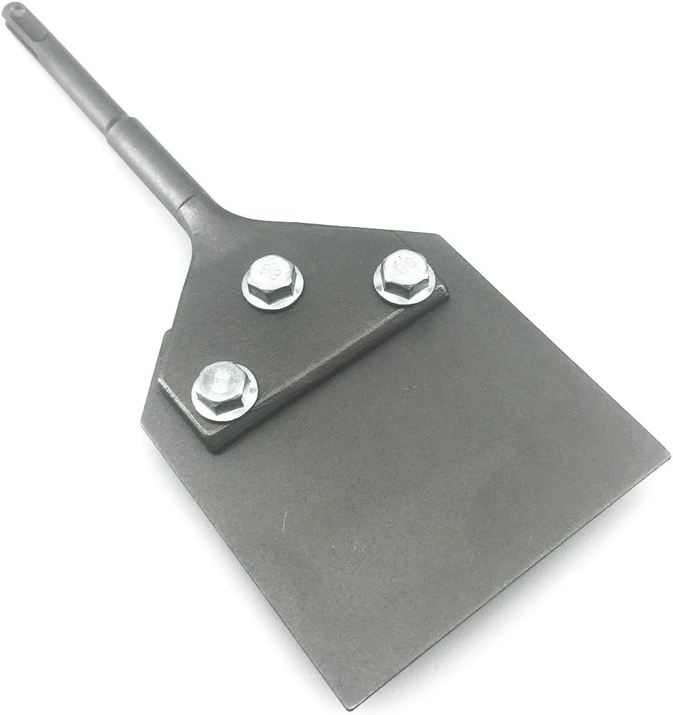 4 Inch Wide SDS-Plus Floor Scraper Tile & Thinset Scaling Chisel Pack of 2 T676