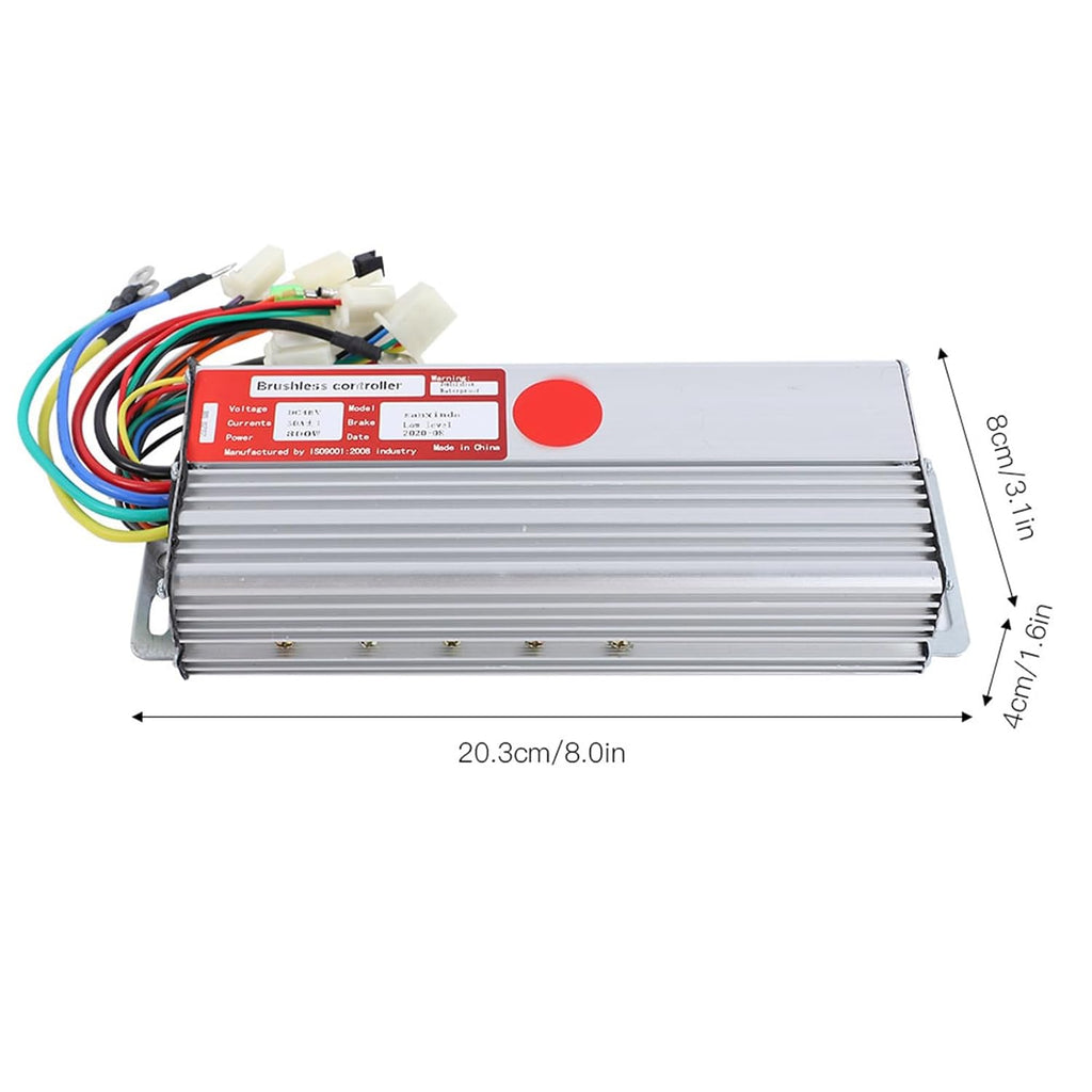 48V 800W DC Brushless Motor Kit, Aluminum Alloy Electric Bike Tricycle Scooter Conversion Kit M982656