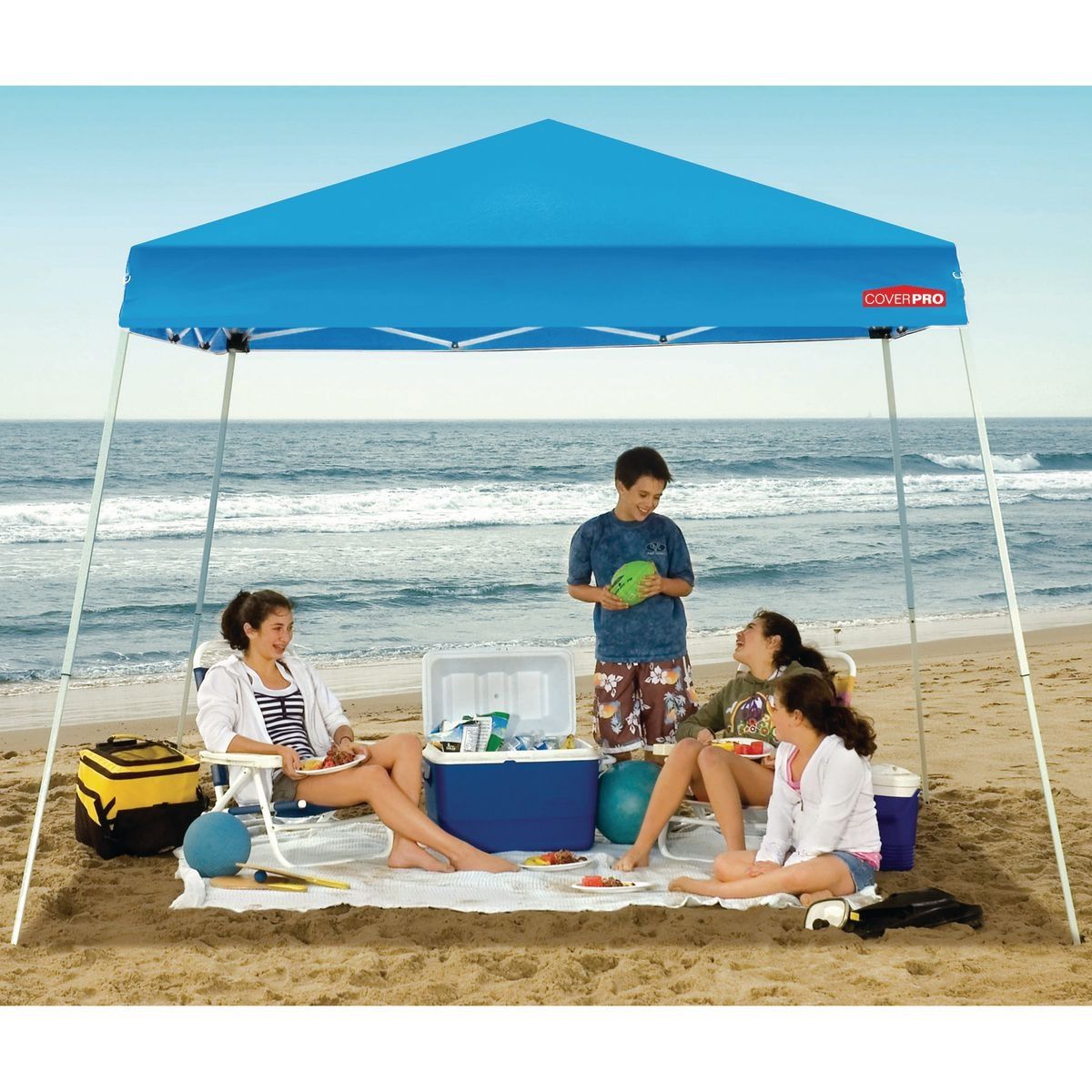 10 ft. x 10 ft. Slant-Leg Pop-Up Canopy E871236