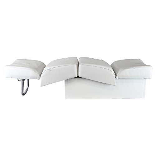 Grey Navy Lounge Seat and Mid-Back Fishing Boat Seat E11523