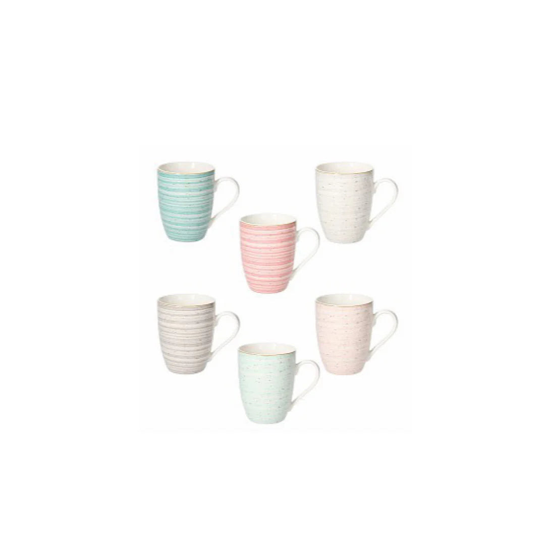 Bamboo Mug Set 6pcs G58591