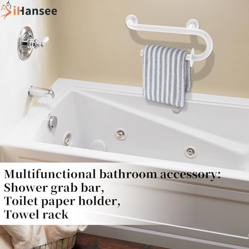 Chrome Stainless Steel Toilet Grab Bars 16 Inch V6866