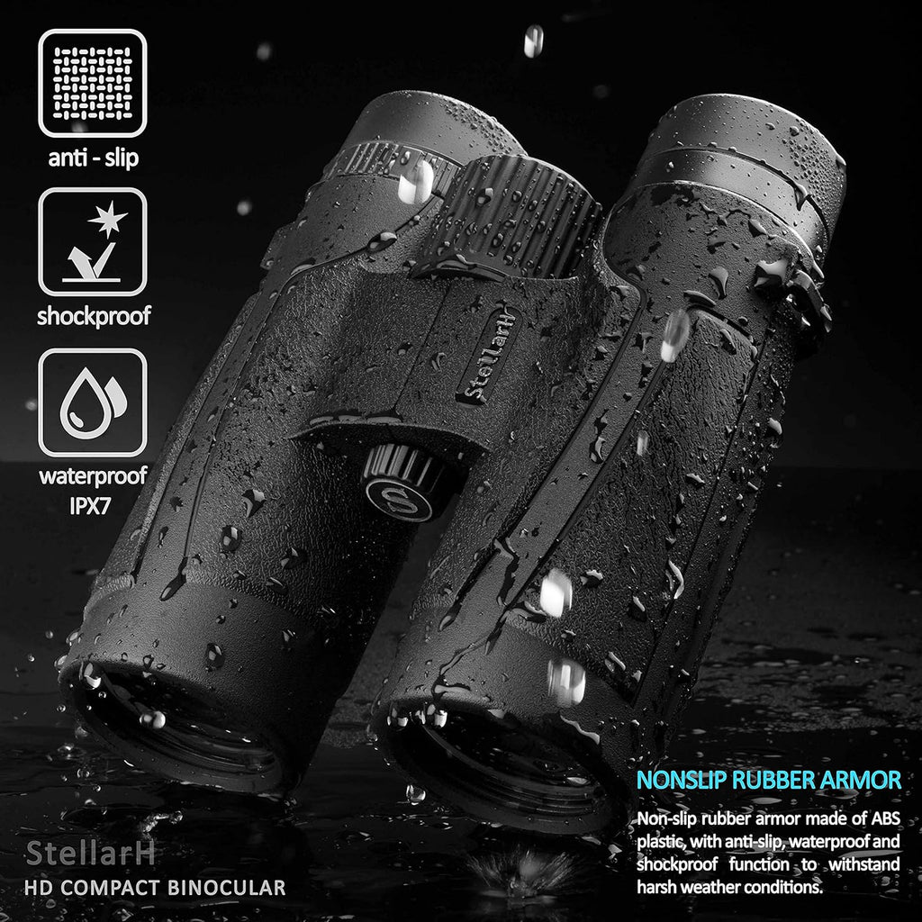 10x42 Waterproof Binoculars with Tripod and Carrying Bag G479