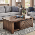Brown Cherry Finish Cocktail Table T687231