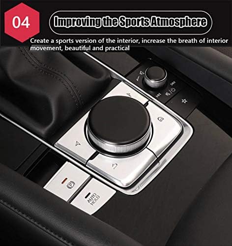 Aluminum Multi-Media Control Button Cover Decal Trim 4 pieces/set (blue) C481