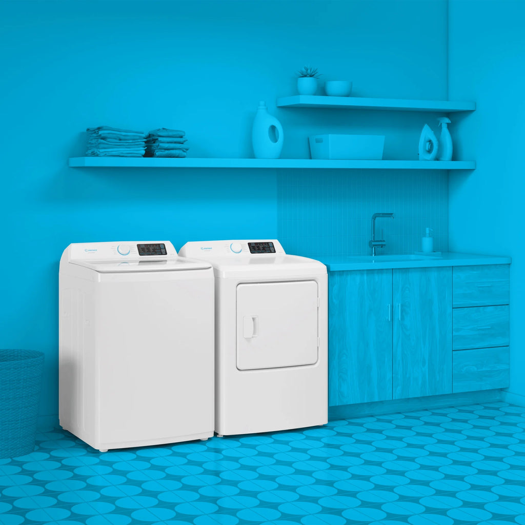 6.7 cu. ft. Front Load Electric Dryer in White R242