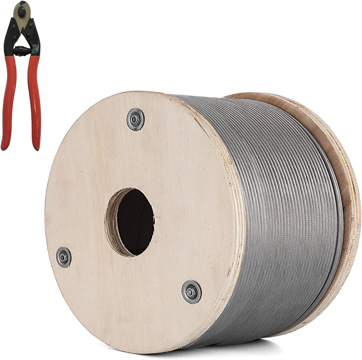 500 Ft 1x19 Stainless Steel Cable Railing T316 X413702