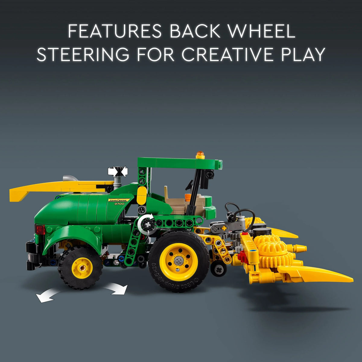 LEGO Technic John Deere 9700 Forage Harvester Tractor Toy T66277