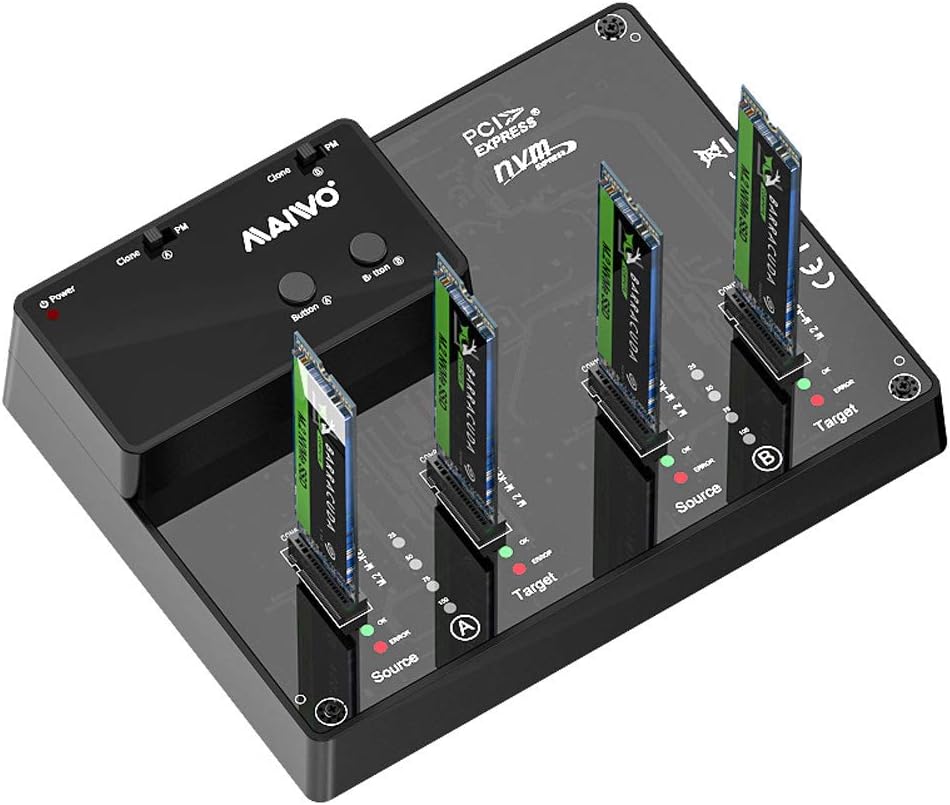 4 Bay M.2 NVME Docking Station C571