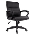 Black Manager Chair 2/Pack R343