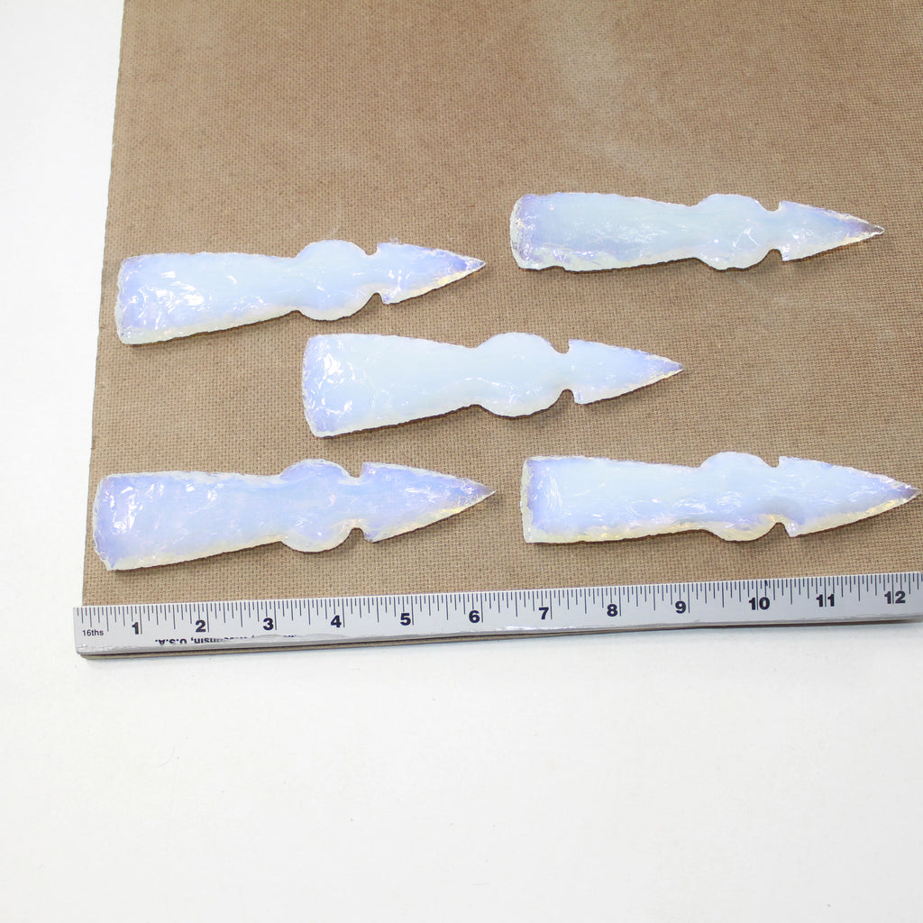 Opalite Ornamental Tomahawk Heads Q411