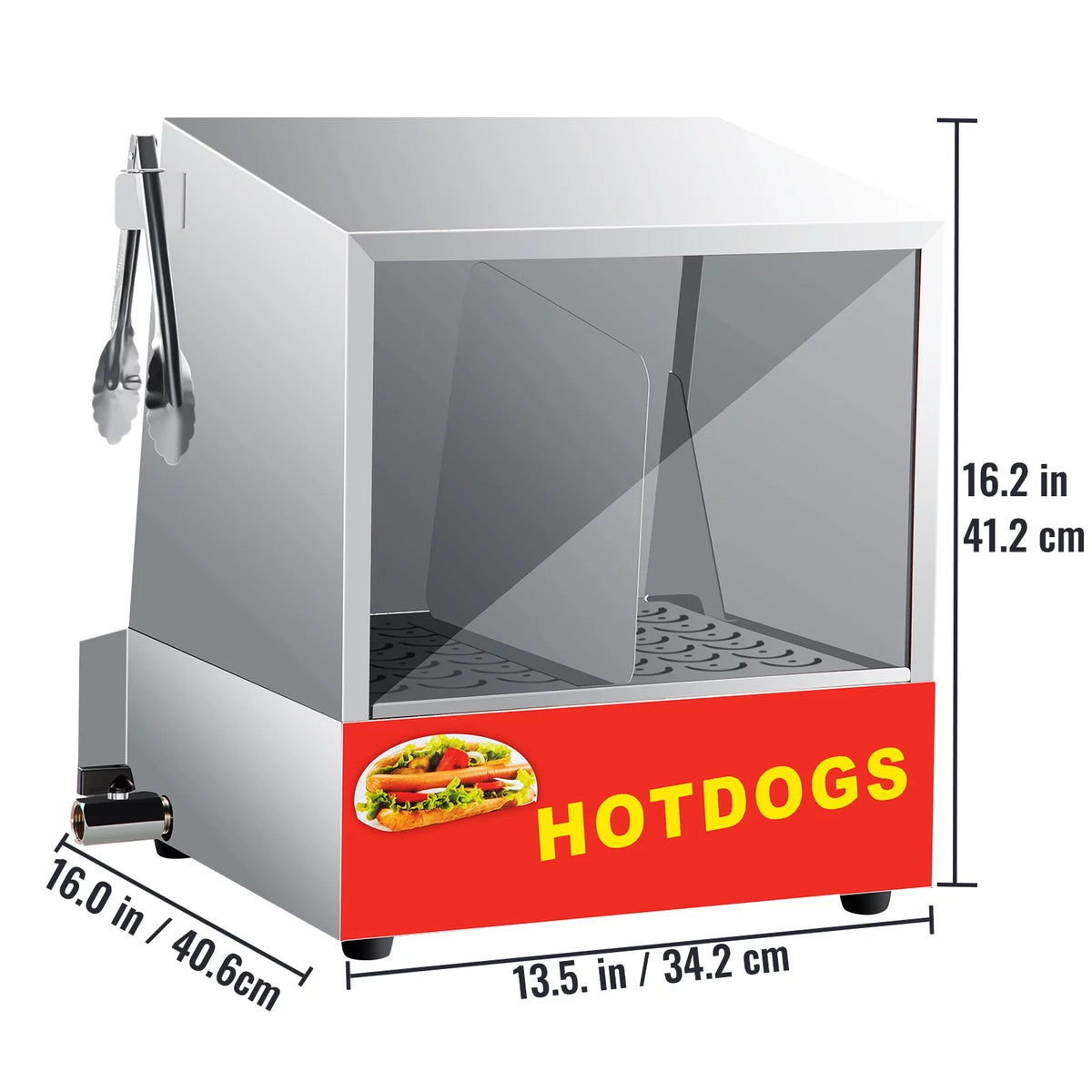 36L Stainless Steel Hot Dog Steamer O43049