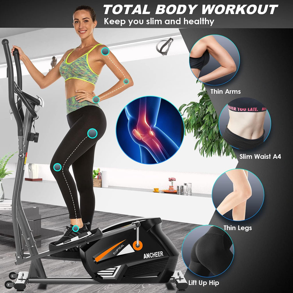 Elliptical Machine with LCD Monitor Y333842
