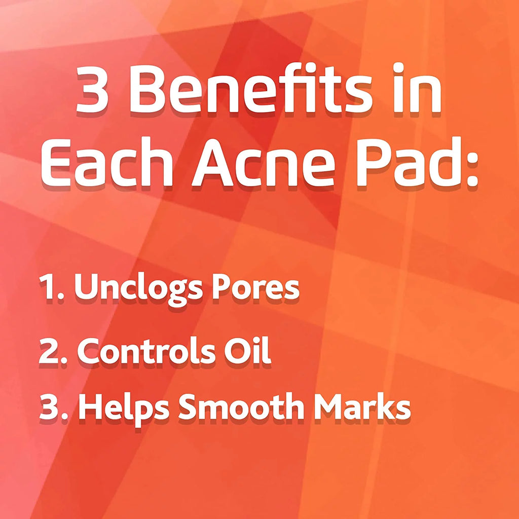 6 Pack 3-In-1 Acne Treatment Pads X3052
